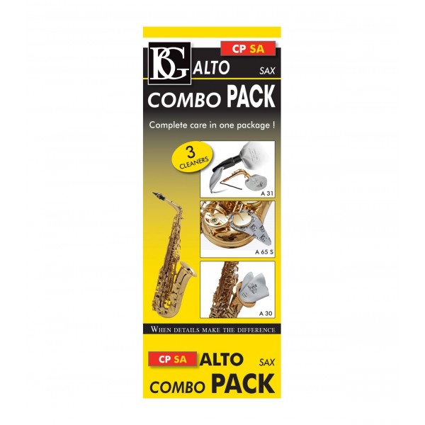 Zestaw wyciorów do saksofonu altowego BG CPSA (A31+A30+A65 S)