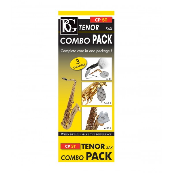 Zestaw wyciorów do saksofonu tenorowego BG CPST (A31+A30 L+A65 S)