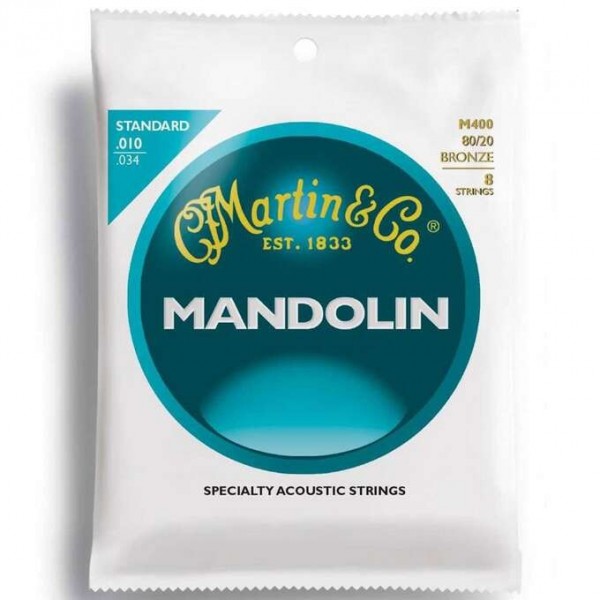 Struny do mandoliny Martin M400 10-34