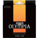 Struny do gitary akustycznej Olympia AGS-120 12 strun 10-47