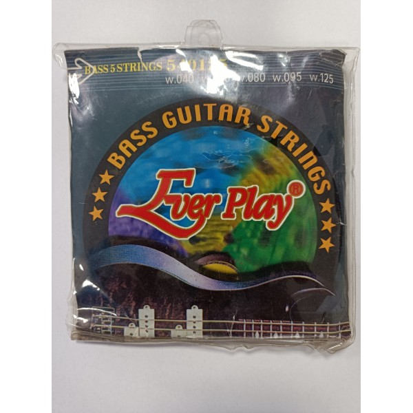 Struny do gitary basowej Ever Play Bass 5 Strings 40-125