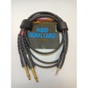 Kabel audio Boston AC-263-150 – 3,5Jst-2x6,3Jm 1.5m