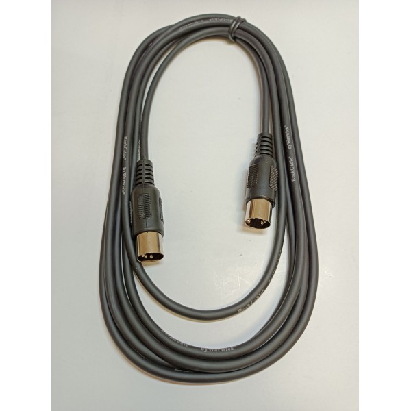 Kabel midi RockCable RCL 30700 D5 BLK czarny 1m