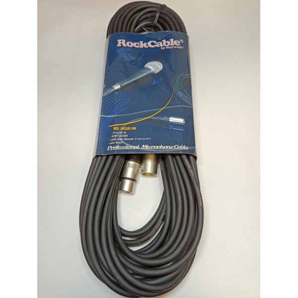 Kabel mikrofonowy RockCable 30320 D6 xlr-xlr 20m
