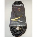 Kabel mikrofonowy RockCable 30386 D6 F BA żeński xlr-jack stereo 6m