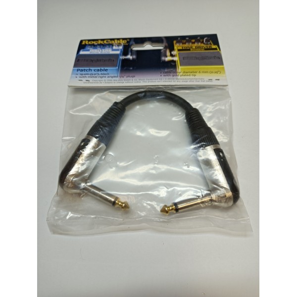 Kabel połączeniowy do efektów RockCable 30111 D6 15cm