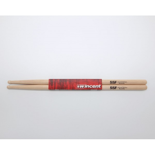 Pałki do zestawu Wincent 55F RT Fusion Round Tip hickory