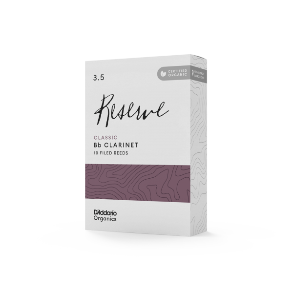 Stroiki do klarnetu Bb Organic Reserve Classic by D'Addario - opakowanie 10 sztuk