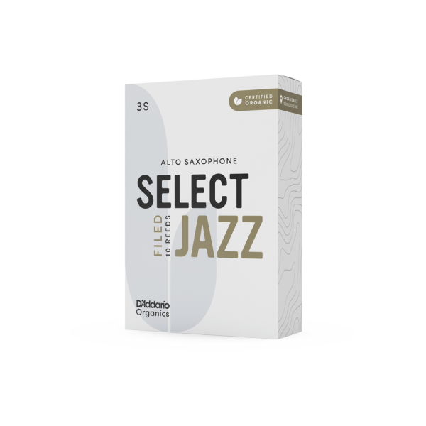 Stroiki do saksofonu altowego Organic Select Jazz Filed by D'Addario - 1 sztuka sztuk
