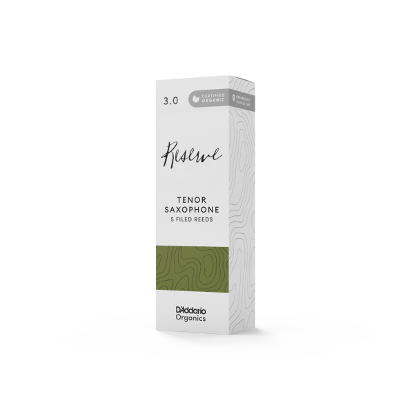 Stroiki do saksofonu tenorowego Organic Reserve by D'Addario - 1 sztuka sztuk