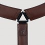 Pasek do saksofonu Breathtaking Strap Lithe Premium II - rozmiar M brązowy