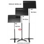Pulpit na nuty Manhasset model 48 Symphony Standard