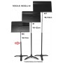 Pulpit na nuty Manhasset model 48C Symphony Concertino