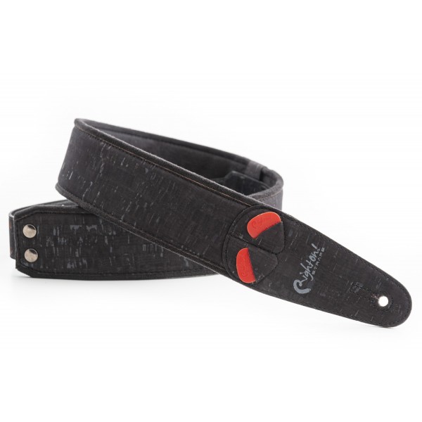 Pasek do gitary RightOn Steady Series Mojo Cork Black