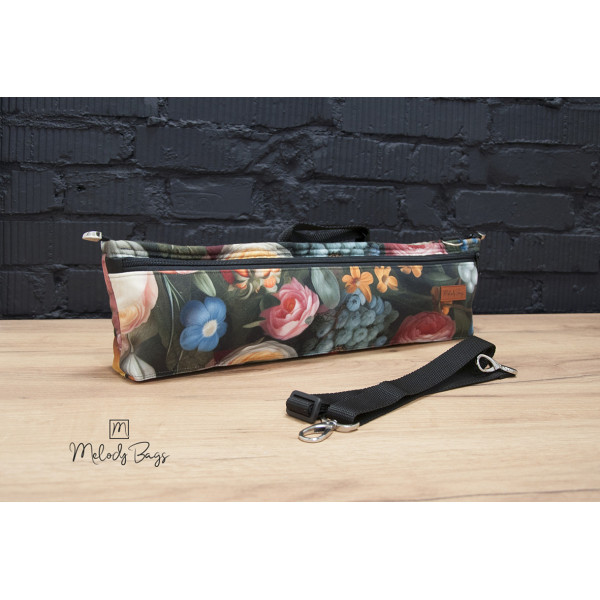 Pokrowiec na futerał do fletu Melody Bags Kwiaty holenderskie