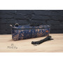 Pokrowiec na futerał do fletu Melody Bags Ornament Vintage granat