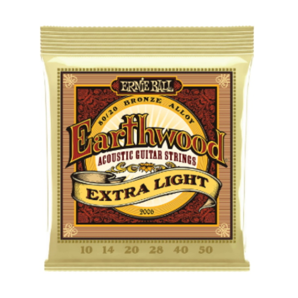 Struny do gitary akustycznej Ernie Ball EB 2006 10-50
