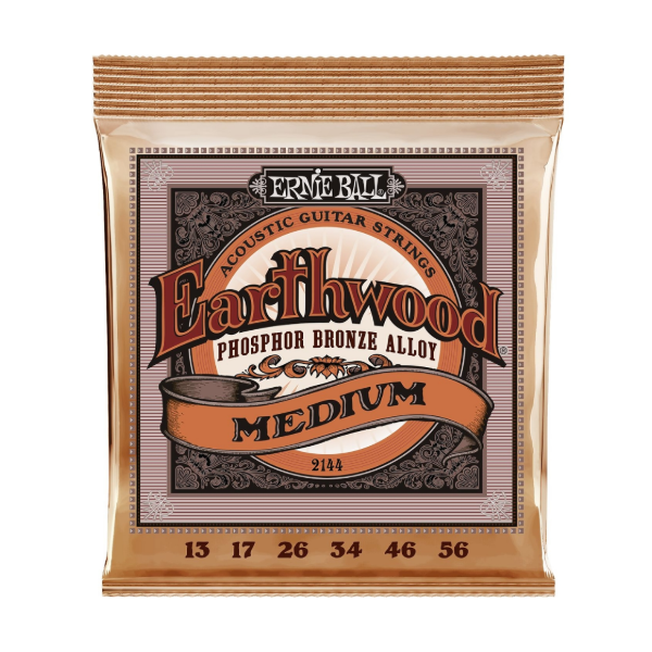 Struny do gitary akustycznej Ernie Ball EB 2144 13-56
