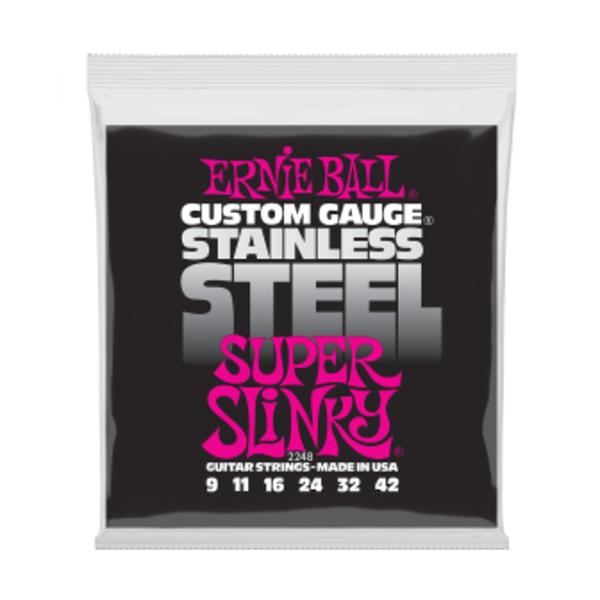 Struny do gitary elektrycznej Ernie Ball EB 2248 09-42