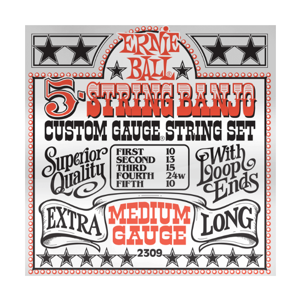 Struny do banjo Ernie Ball EB 2309