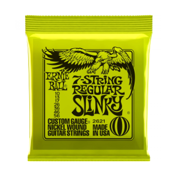 Struny do gitary elektrycznej Ernie Ball EB 2621 10-56 7 str.