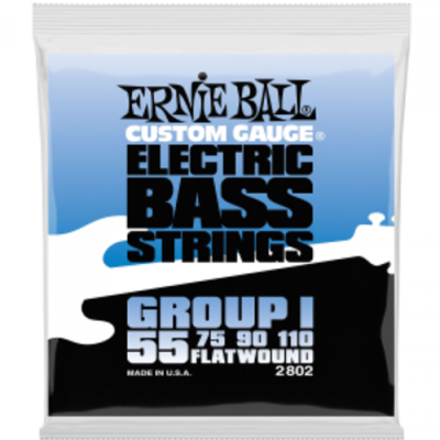Struny do gitary basowej Ernie Ball EB 2802 55-110