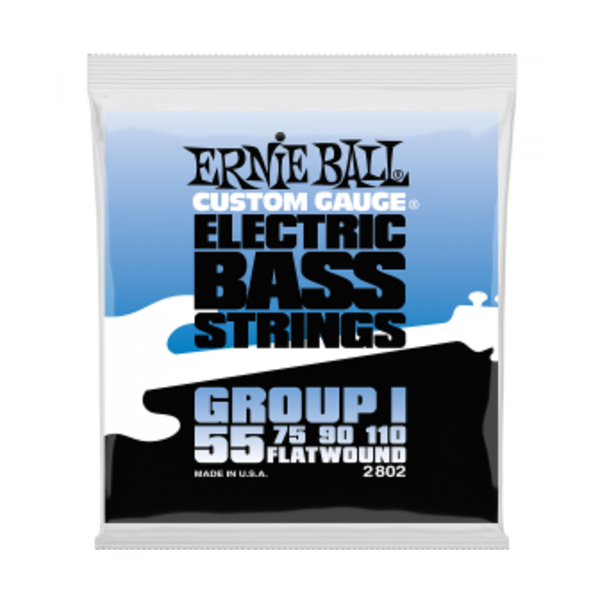 Struny do gitary basowej Ernie Ball EB 2802 55-110