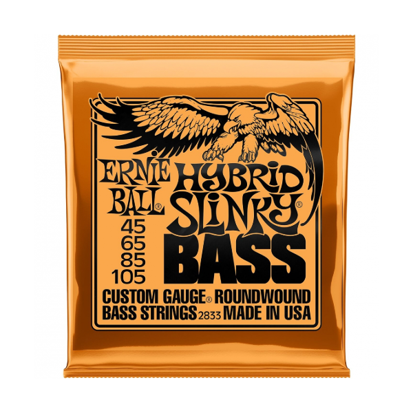Struny do gitary basowej Ernie Ball EB 2833 45-105
