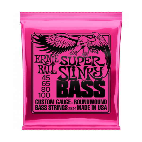 Struny do gitary basowej Ernie Ball EB 2834 45-100