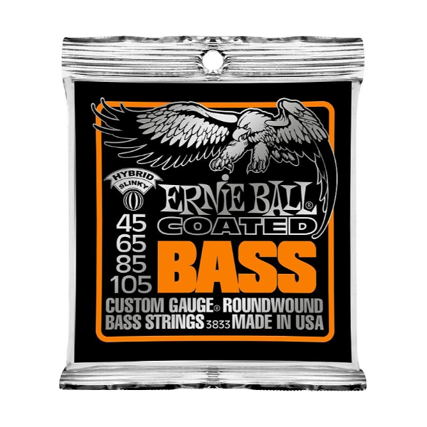 Struny do gitary basowej Ernie Ball EB 3833 45-105