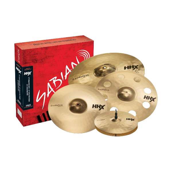 Zestaw talerzy Sabian HHX Performance Set 14" hi-hat, 16" crash, 20" ride + 18" crash