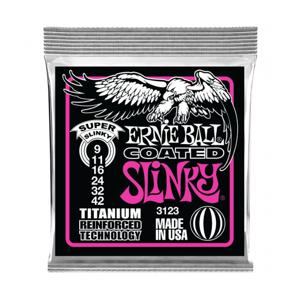 Struny do gitary elektrycznej Ernie Ball EB 3123 09-42