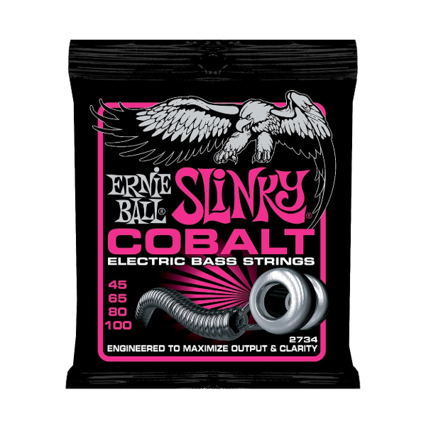Struny do gitary basowej Ernie Ball EB 2734 45-100