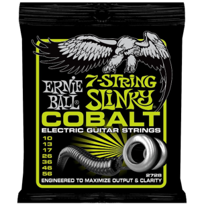 Struny do gitary elektrycznej Ernie Ball EB 2728 10-56