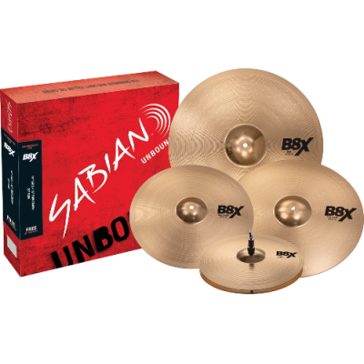 Zestaw talerzy Sabian B8X Performance Set 14" hh,16" thin crash, 20" ride + 18" medium crash