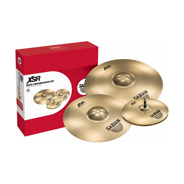 Zestaw talerzy Sabian XSR Rock Performance Set 14" hi-hat, 16" crash, 20" ride