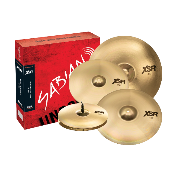 Zestaw talerzy Sabian XSR Performance Set 14" hi-h, 16" fast crash, 20" ride +18" fast crash