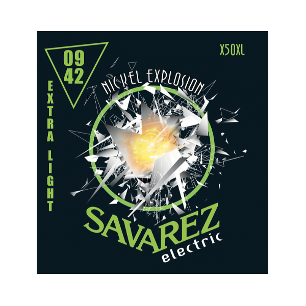 Struny do gitary elektrycznej Savarez SA X50 XL 09-42