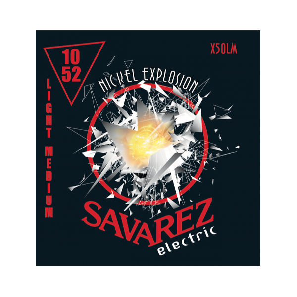 Struny do gitary elektrycznej Savarez SA X50 LM 10-52
