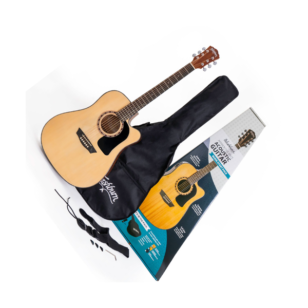 Gitara elektroakustyczna Washburn AD 5 CE (N) PACK
