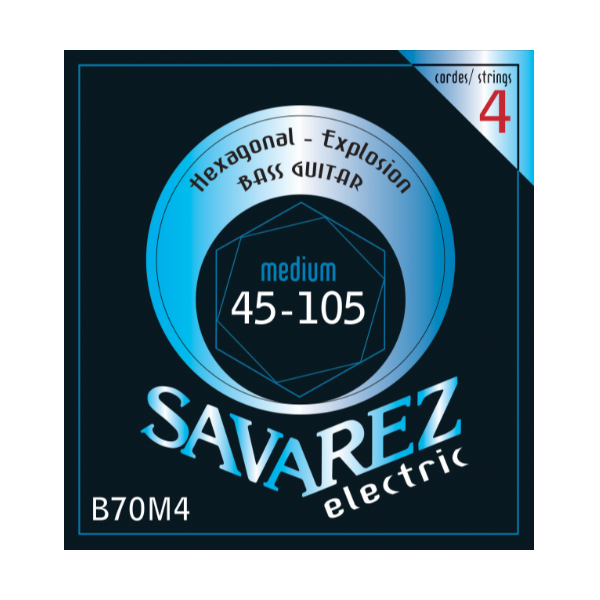 Struny do gitary basowej Savarez SA B70 M4 45-105