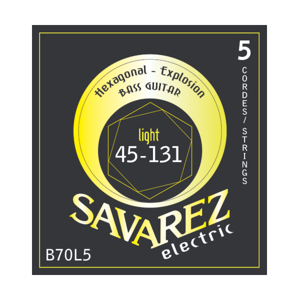 Struny do gitary basowej Savarez SA B70 L5 45-131