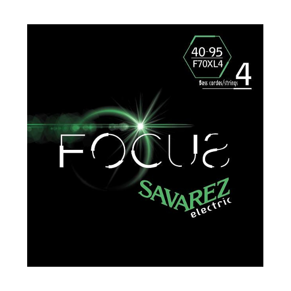 Struny do gitary basowej Savarez SA F70 XL4 40-95