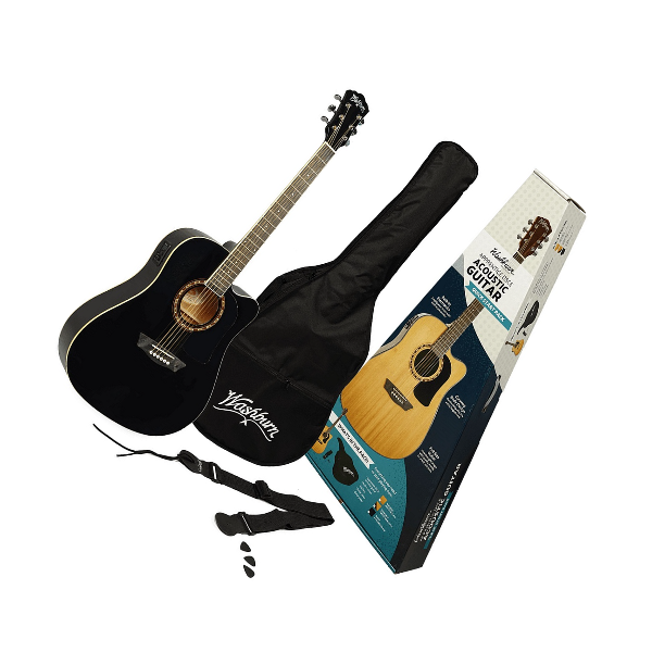 Gitara elektroakustyczna Washburn AD 5 CE (B) PACK