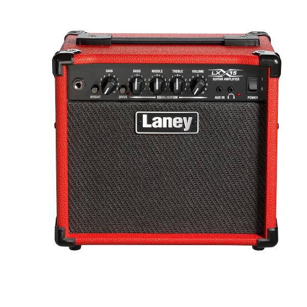 Combo do gitary elektrycznej LANEY LX-15 RED