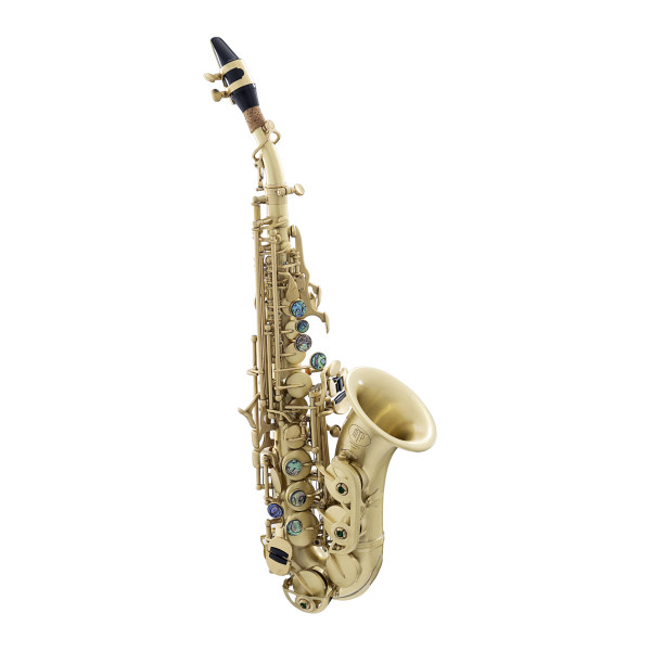 MTP Bb curved soprano saxophone mod.S-400 B brushed