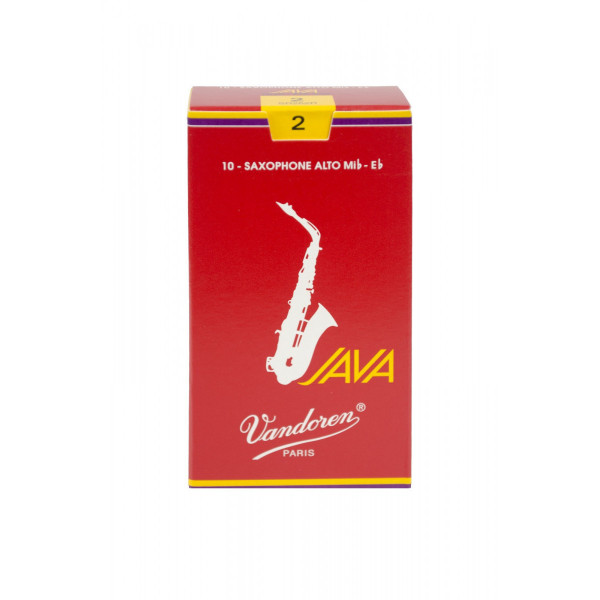Stroiki do saksofonu altowego Vandoren Java Red - opakowanie 10 sztuk