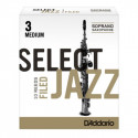 Stroik do saksofonu sopranowego Rico Select Jazz Filed by D'Addario - 1 sztuka