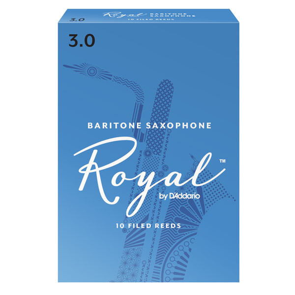 Stroiki do saksofonu barytonowego Rico Royal by D'Addario - opakowanie 10 sztuk