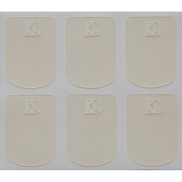 Naklejki na ustnik BG A11 S – 0,4 mm